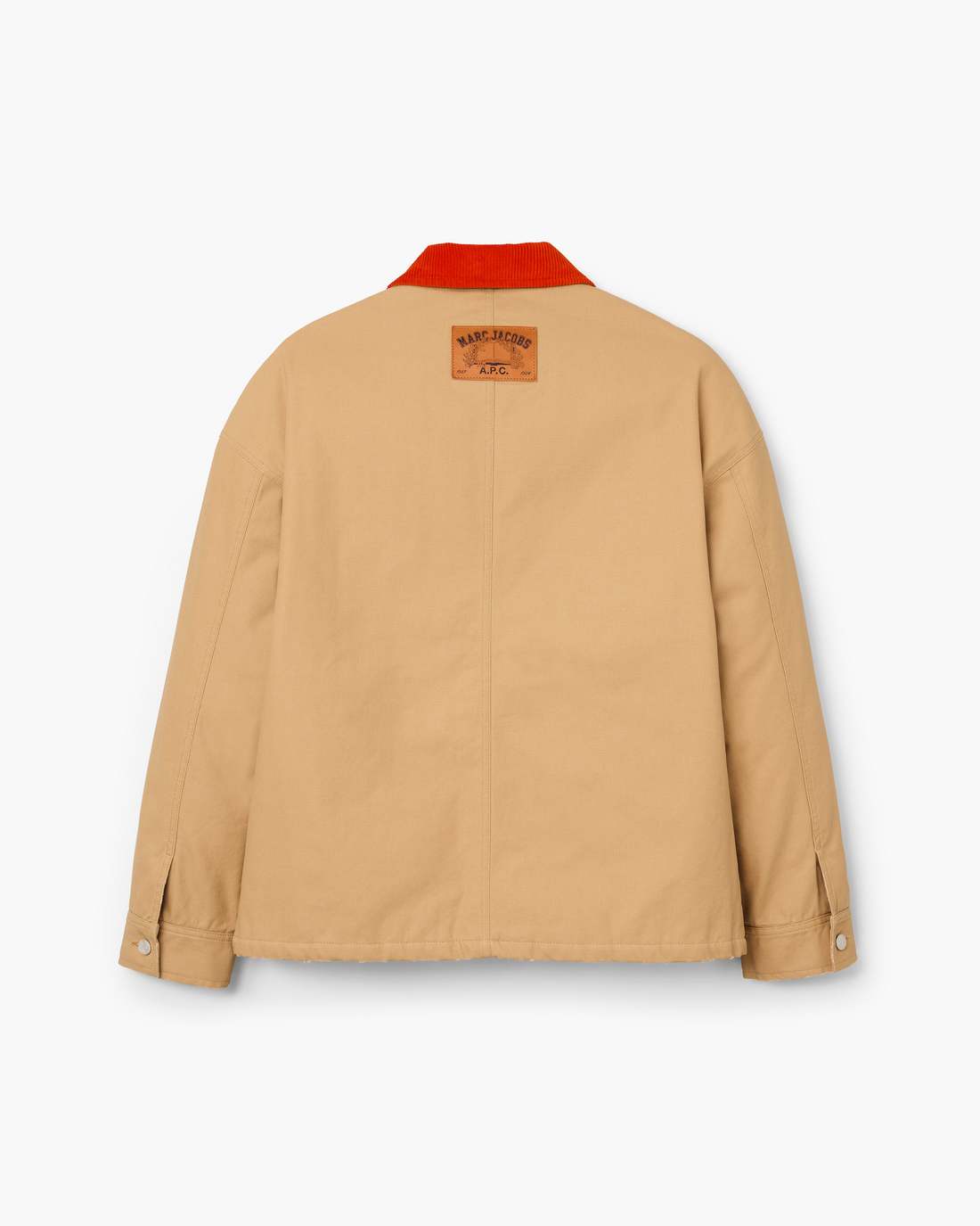 Marc Jacobs Everyday | The A.P.C. X Marc Jacobs Stoned Canvas Unisex Jacket Camel