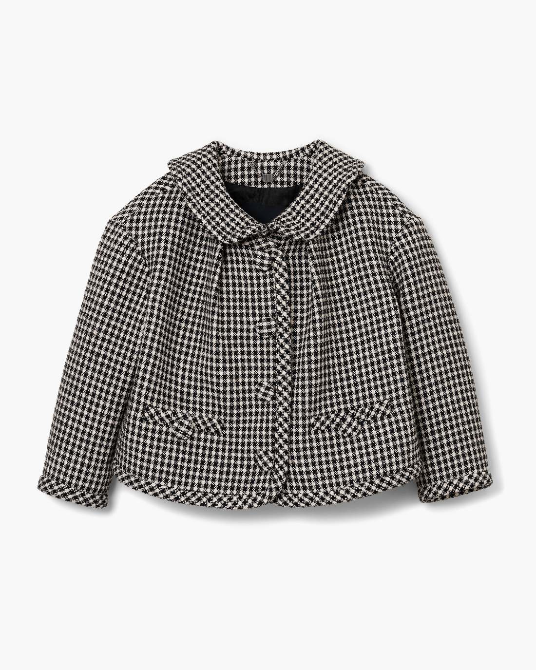 Marc Jacobs Everyday | Gingham Tweed Jacket Black Multi