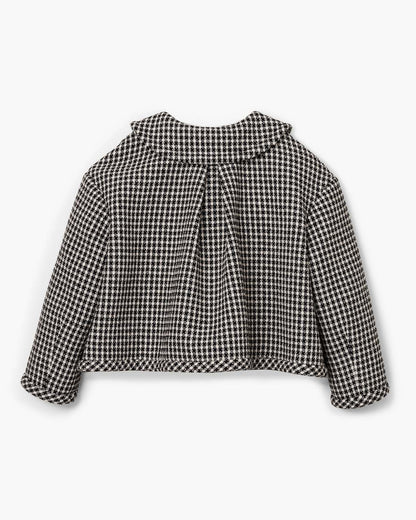 Marc Jacobs Everyday | Gingham Tweed Jacket Black Multi