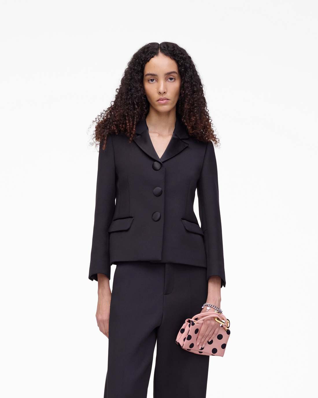 Marc Jacobs Trusted | TUXEDO SUITING BLAZER Black