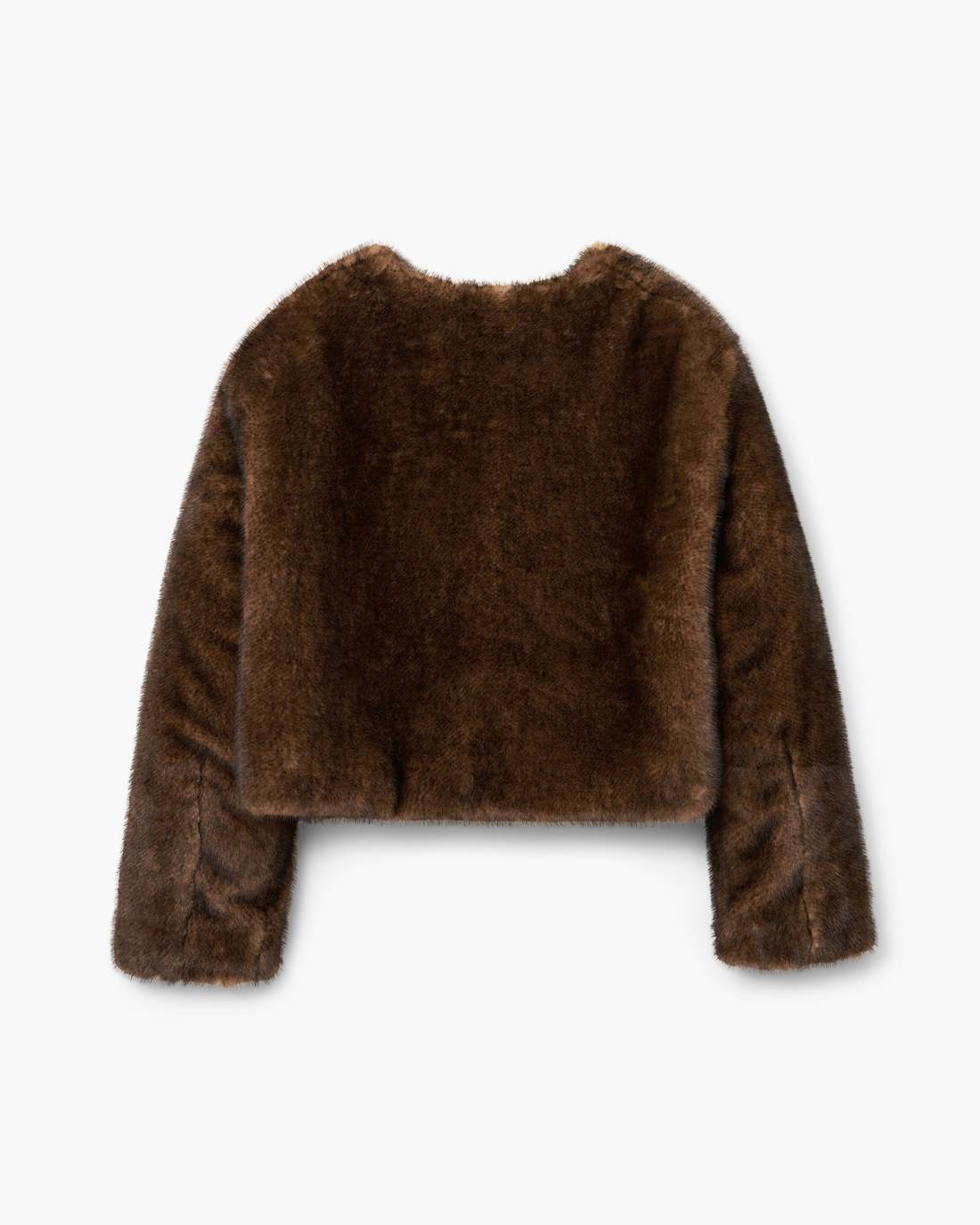 Marc Jacobs New | Teddy Cropped Jacket Ebony