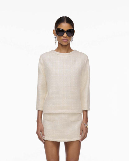 Marc Jacobs Trending | Tweed Backwards Lady Jacket Ivory