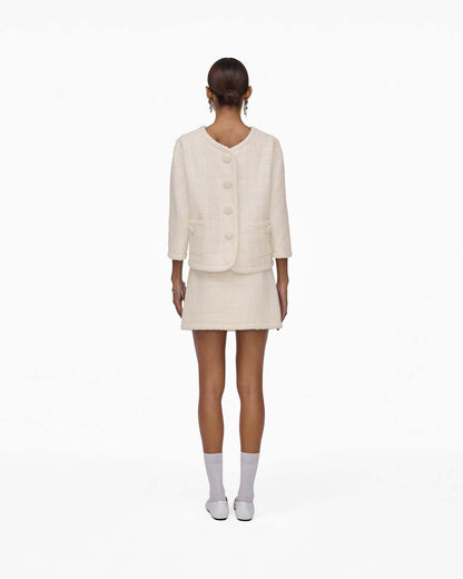 Marc Jacobs Trending | Tweed Backwards Lady Jacket Ivory