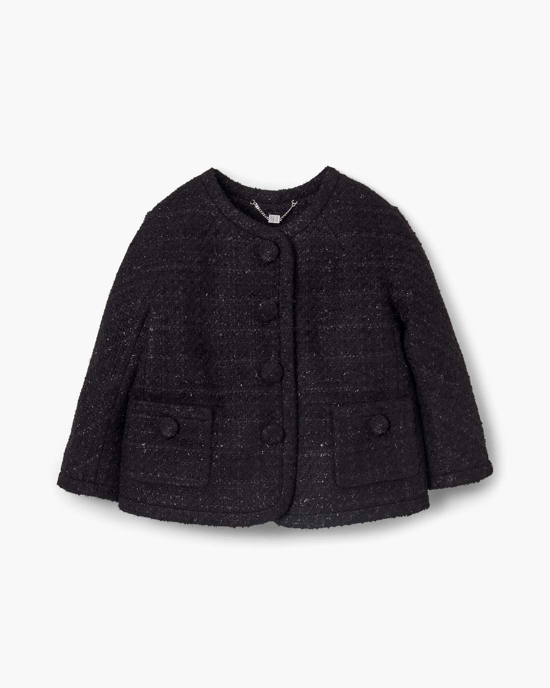 Marc Jacobs New | Tweed Backwards Lady Jacket Black