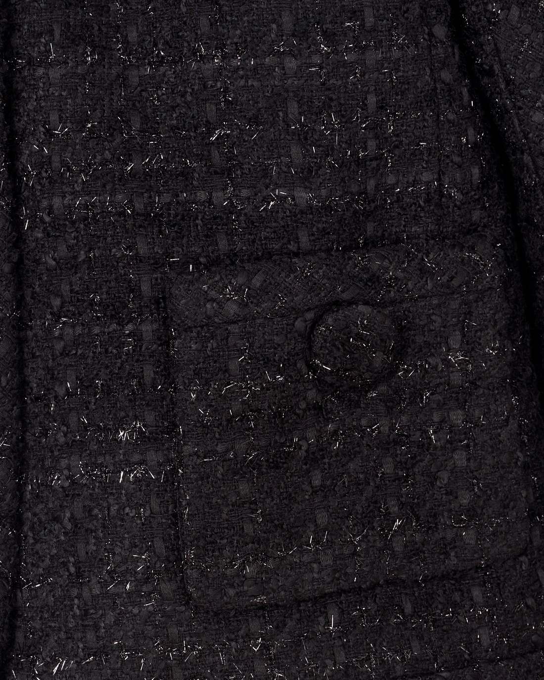 Marc Jacobs New | Tweed Backwards Lady Jacket Black