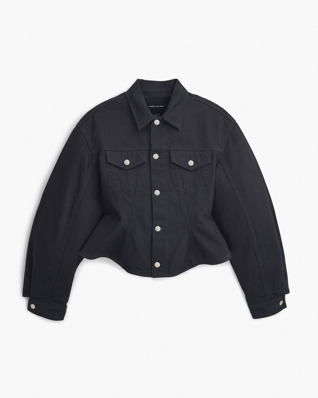 Marc Jacobs Deals | The Fluted Denim Jacket Black