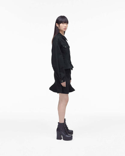 Marc Jacobs Deals | The Fluted Denim Jacket Black