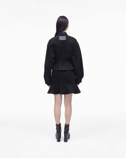Marc Jacobs Deals | The Fluted Denim Jacket Black