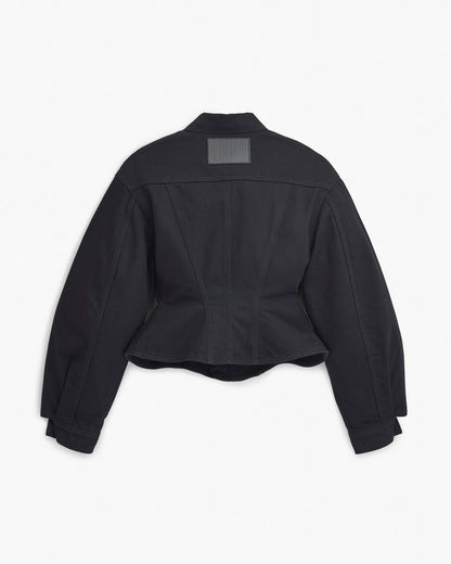 Marc Jacobs Deals | The Fluted Denim Jacket Black