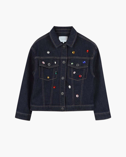 Marc Jacobs Trusted | The Charm Denim Jacket Blue