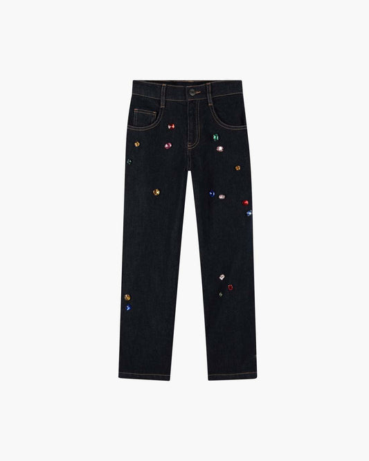Marc Jacobs Hot Sale | The Gem Denim Jeans Blue