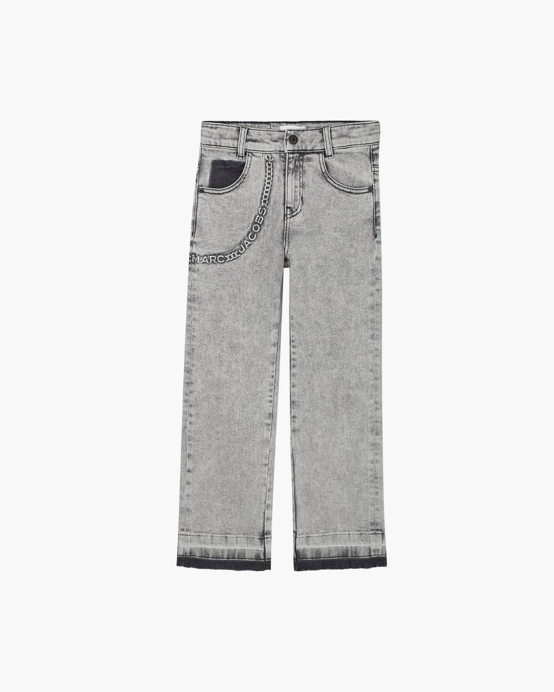 Marc Jacobs Classic | The Trompe Loeil Chain Jeans Black
