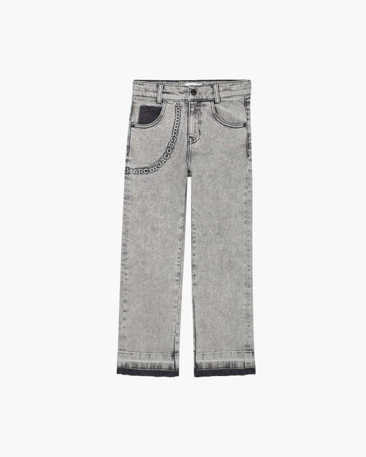 Marc Jacobs Classic | The Trompe Loeil Chain Jeans Black