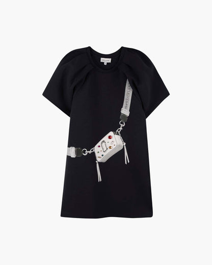 Marc Jacobs Trusted | The Trompe Loeil Snapshot Dress Navy