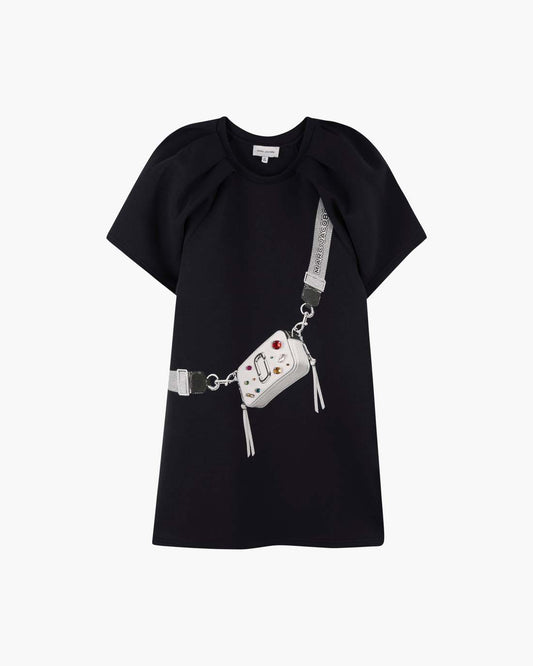 Marc Jacobs Trusted | The Trompe Loeil Snapshot Dress Navy