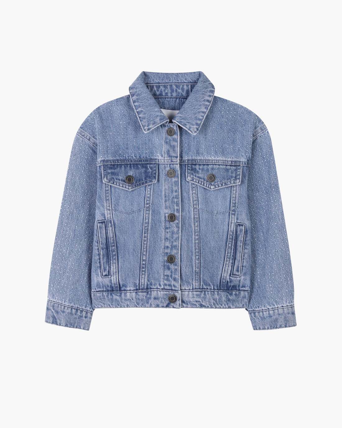Marc Jacobs Trending | The Crystal Denim Jacket Blue