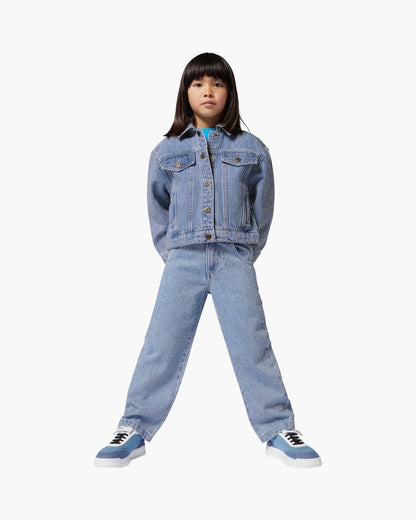 Marc Jacobs Trending | The Crystal Denim Jacket Blue