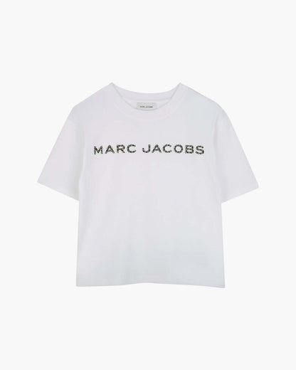 Marc Jacobs Exclusive | The Crystal Daisy Logo Tee White