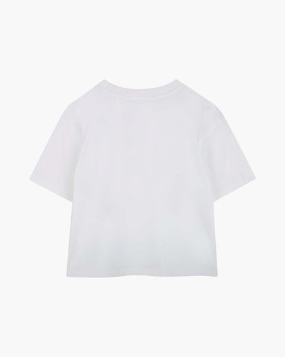 Marc Jacobs Exclusive | The Crystal Daisy Logo Tee White