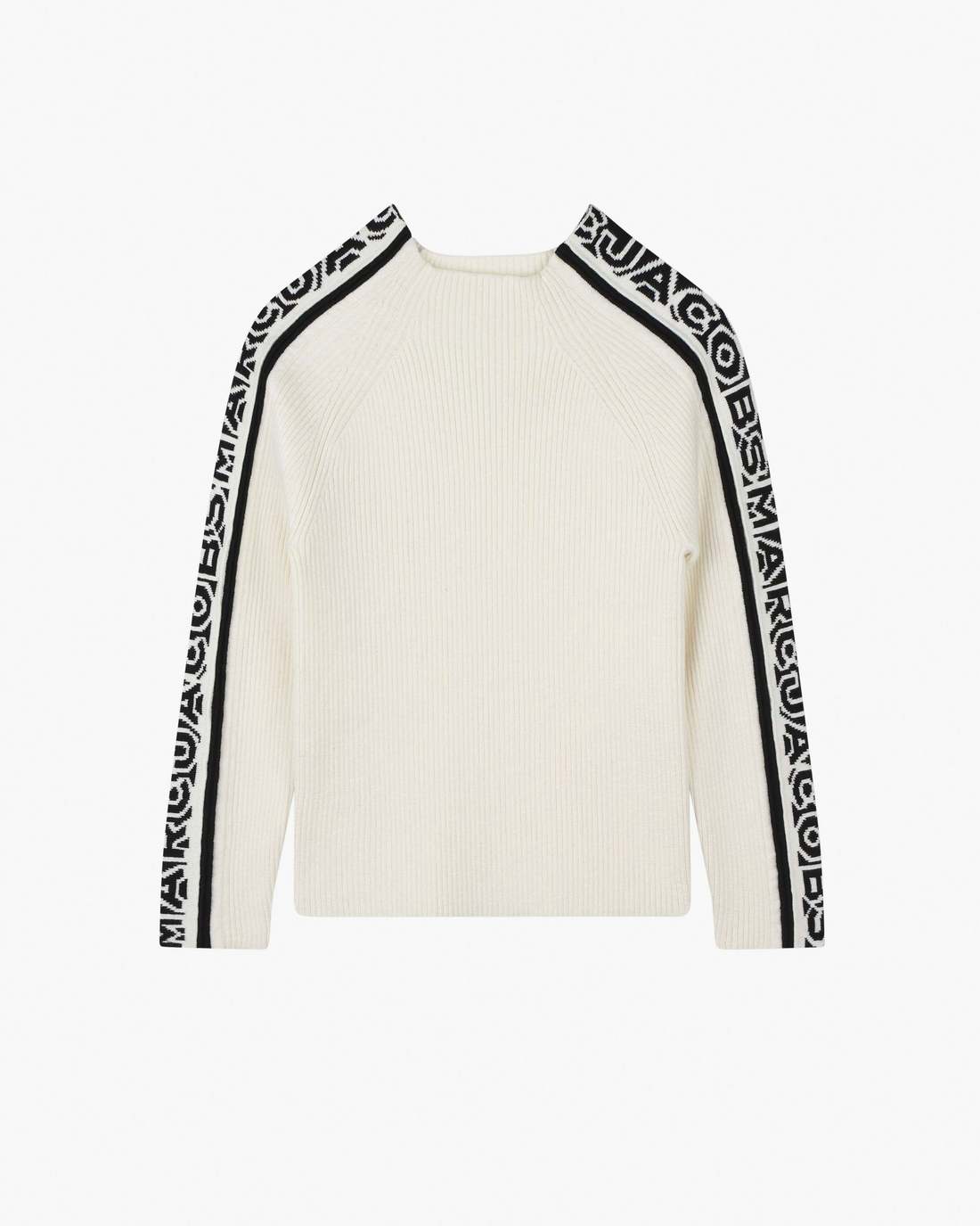 Marc Jacobs Essential | The Knitlogo Sweater Ivory