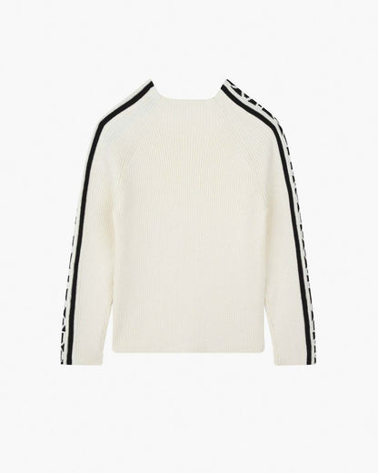 Marc Jacobs Essential | The Knitlogo Sweater Ivory