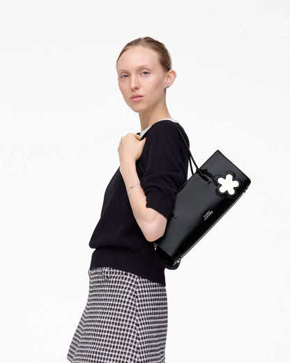 Marc Jacobs Best Price | The Glam Mirror Satchel Black